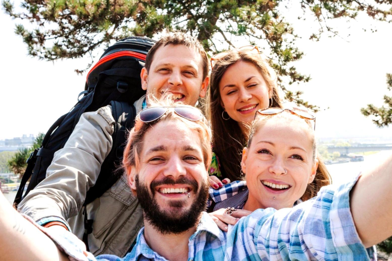 Momento di connessione tra genitore e adolescente